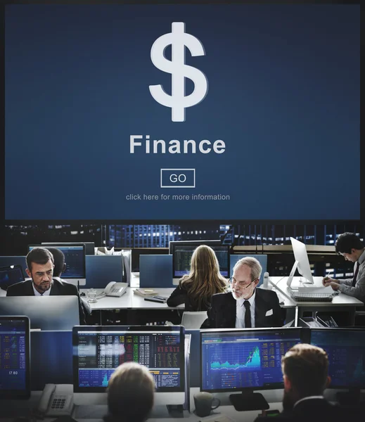 Finansiell ekonomi koncept — Stockfoto