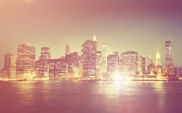 Beautiful modern cityscape as background for business concept