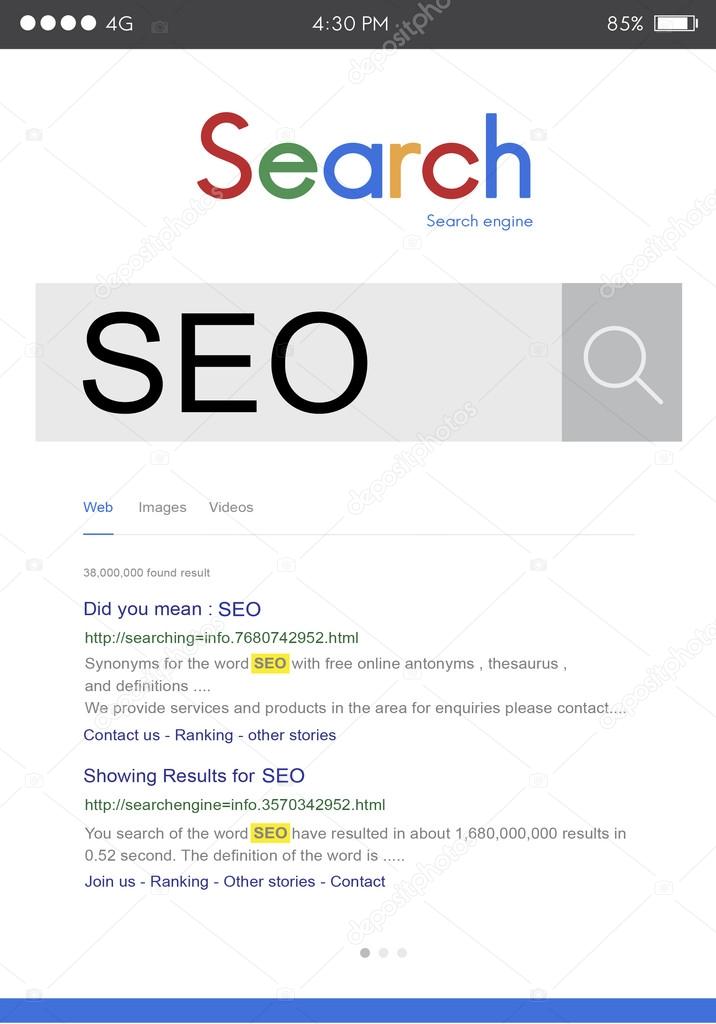 Search Engine Optimization Concept