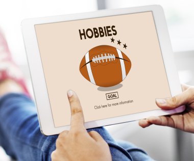 Hobiler ile dijital tablet