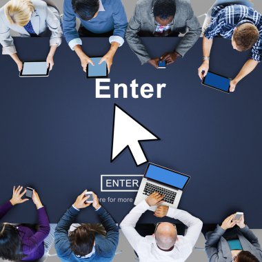 çalışan iş adamları