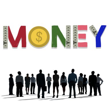 İş grubunun siluetleri