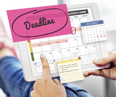 vade sonu içeren dijital tablet