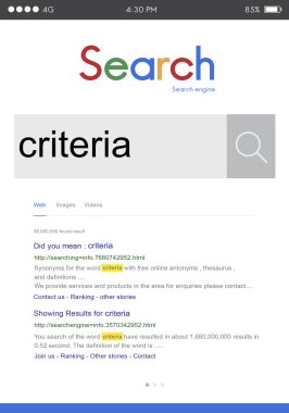 Internet arama kavramı