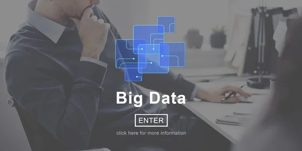 Concetto Big Data — Foto Stock