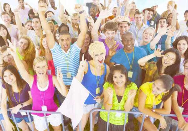 Cheerful Diversity People — Stock Photo, Image