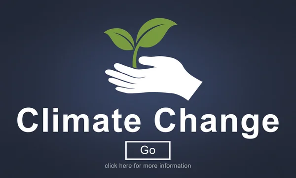 Plantilla con concepto de cambio climático —  Fotos de Stock
