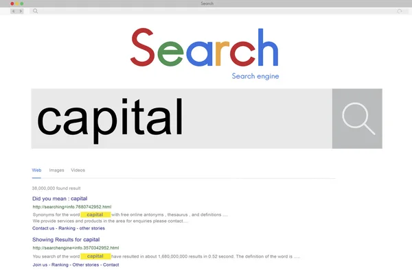 Διαδίκτυο Αναζήτηση έννοια — Φωτογραφία Αρχείου