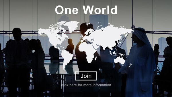 Silhouettes of Business group