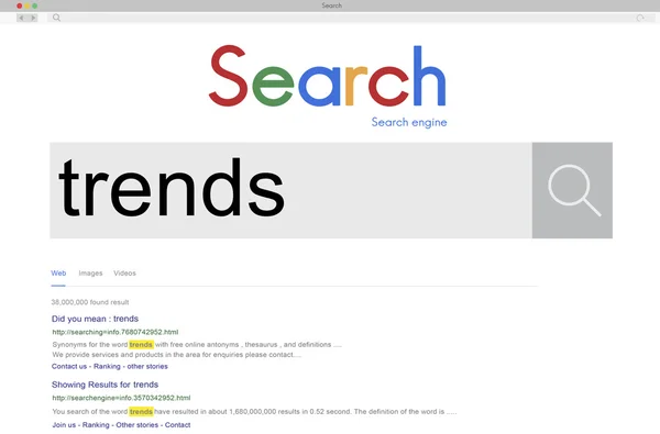 Internet Search Concept — Stock Photo, Image