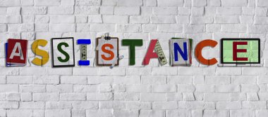 renkli arka plan ile metin