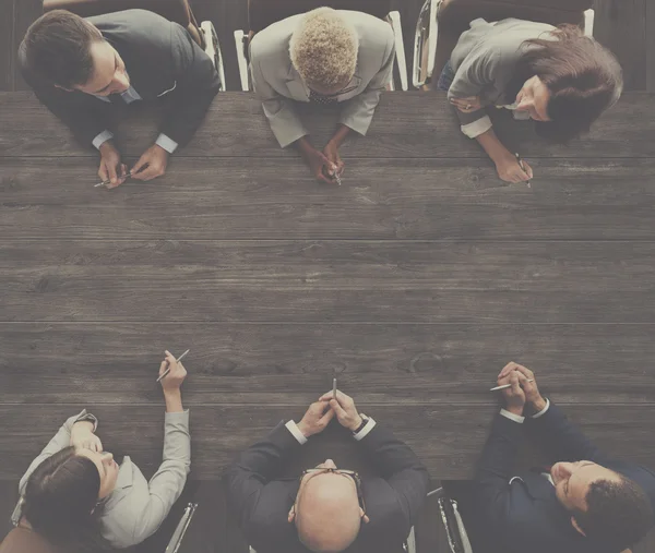 Gruppo di imprenditori al lavoro — Foto Stock