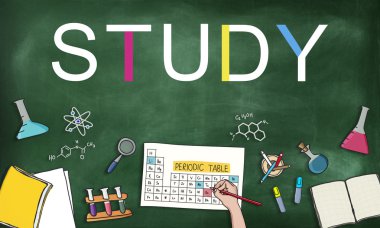 Yeşil arka plan metni