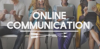 çeşitlilik insanlar ve online iletişim