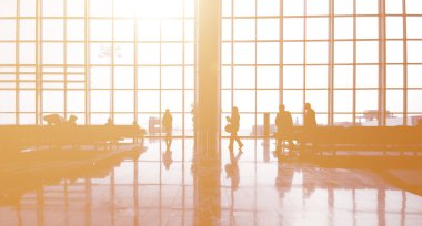 İş grubunun siluetleri