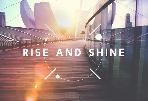 Rise and Shine Growth Concept — Stock Photo, Image