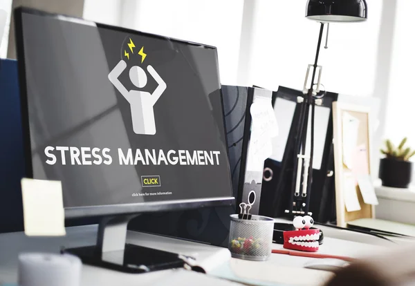 Concept de tension de gestion du stress — Photo