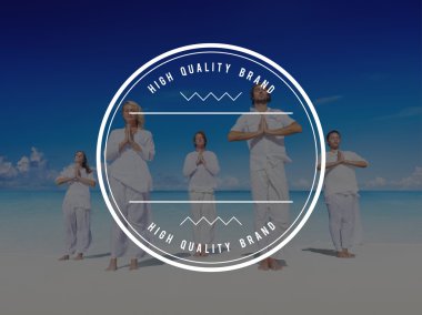 Gençler yoga yaparken