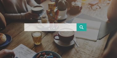 Bir grup insan kahve molası