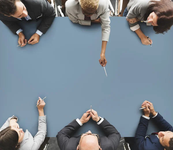 Group of businesspeople at work — Stock Photo, Image