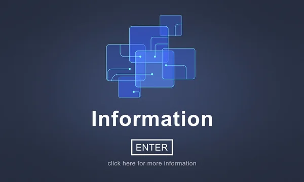 Informace, Data koncepce — Stock fotografie