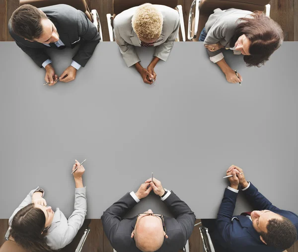 Gruppo di imprenditori al lavoro — Foto Stock