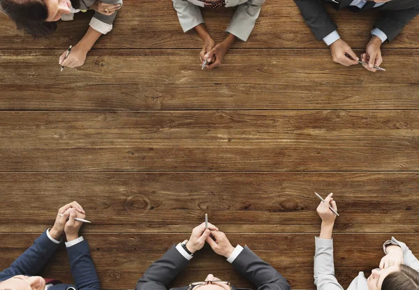 Gruppo di imprenditori al lavoro — Foto Stock