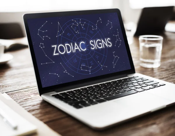 Koncepcja astrologiczna znaki zodiaku — Zdjęcie stockowe