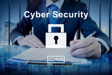 Belgelerle çalışan bir işadamı