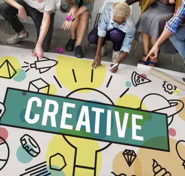 çeşitlilik insanlar ve yaratıcı