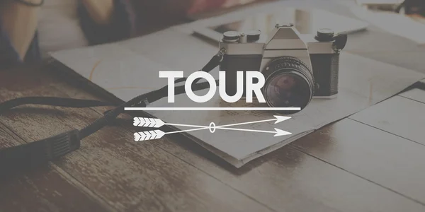 Travel Tour concetto di viaggio — Foto Stock