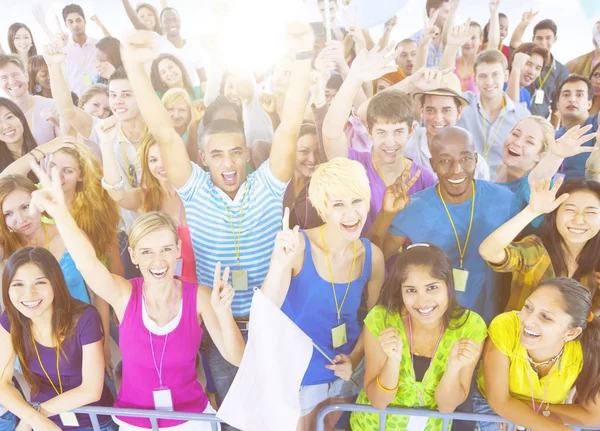 Diversiteit mensen samen — Stockfoto