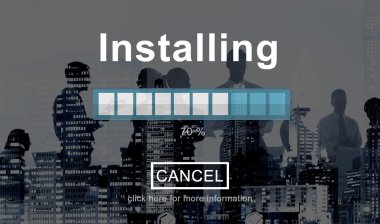 İş grubunun siluetleri