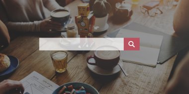 Bir grup insan kahve molası