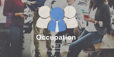 Ofisteki iş adamları