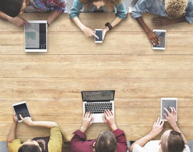 çeşitlilik kişiler ve aygıtlar 