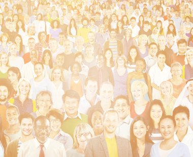 Çeşitlilik insanların büyük grup