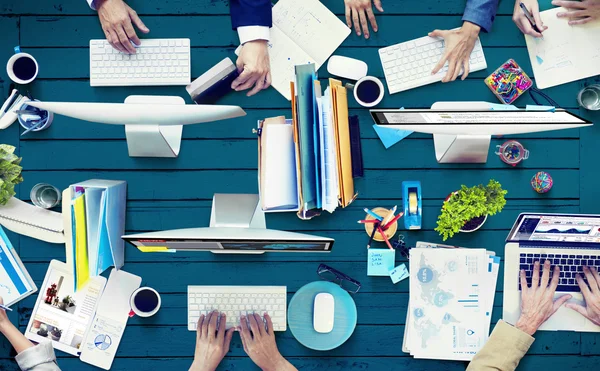 Gente de negocios trabajando — Foto de Stock