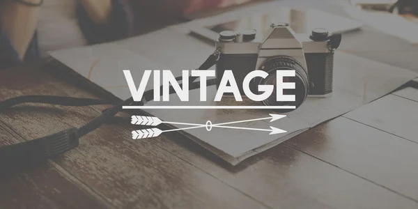 Concept de voyage vintage — Photo