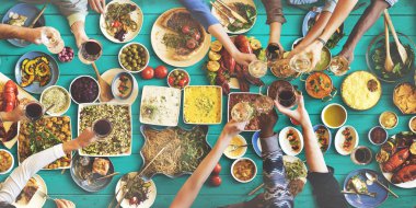 insanlar yiyecek zevk 