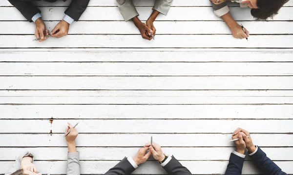 Grupo de empresarios en el trabajo — Foto de Stock