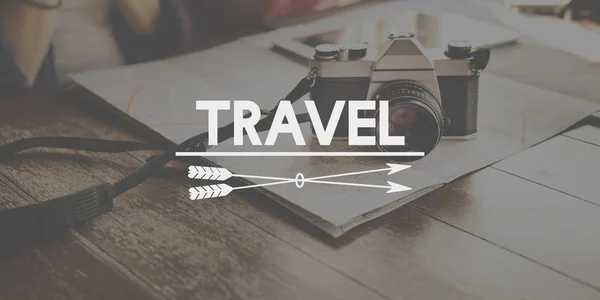 Utazási utazás koncepció — Stock Fotó