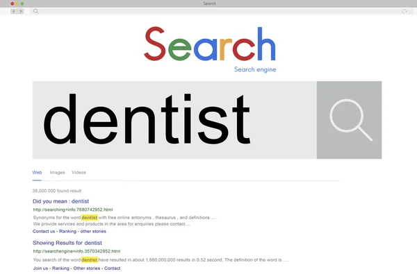 Concept de recherche internet — Photo