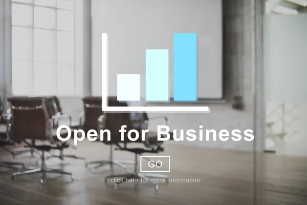 Open voor Business partnerschap — Stockfoto