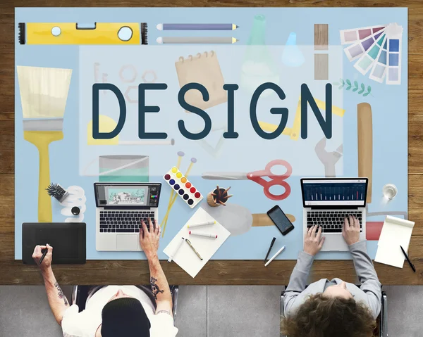 Mesa con diseño Concepto —  Fotos de Stock