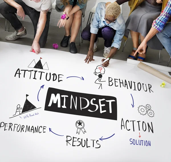 Diversity people and mindset — Stock Photo, Image