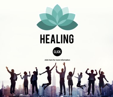 Ofis çalışanları atlama