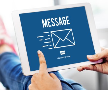 Dijital tablet ile mesaj
