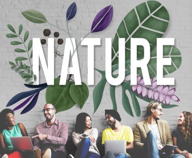 duvar doğa ile çeşitlilik arkadaşları