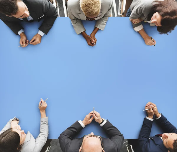 Gruppo di imprenditori al lavoro — Foto Stock